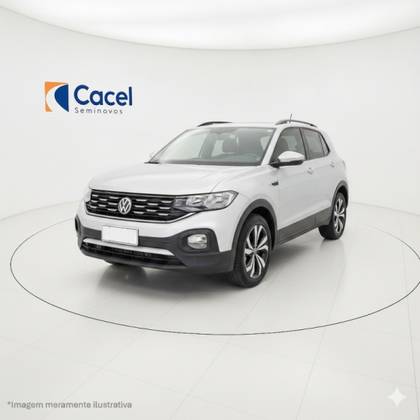VOLKSWAGEN T-CROSS 1.0 200 TSI TOTAL FLEX COMFORTLINE AUTOMÁTICO
